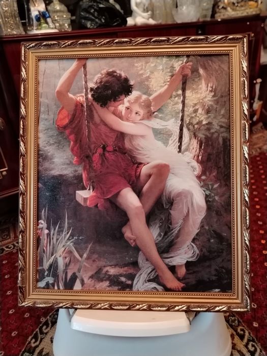 Красивая, большая картина 78×68см