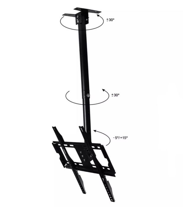 Suport TV pentru tavan reglabil 26-65 greutate maxima suportata 55kg