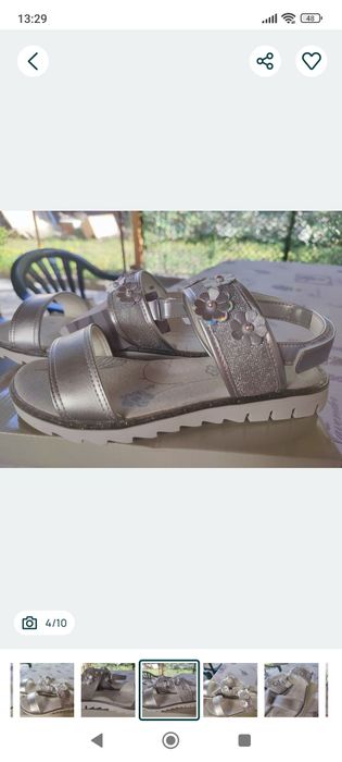 САНДАЛИ естествена кожа 36