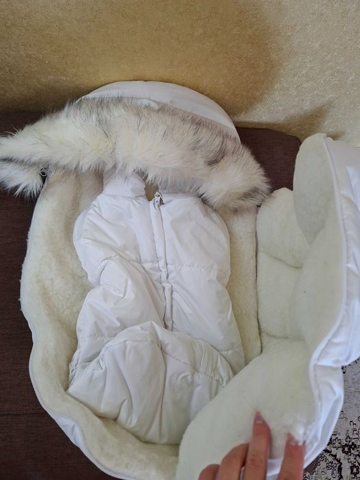 Зимний конверт на выписку