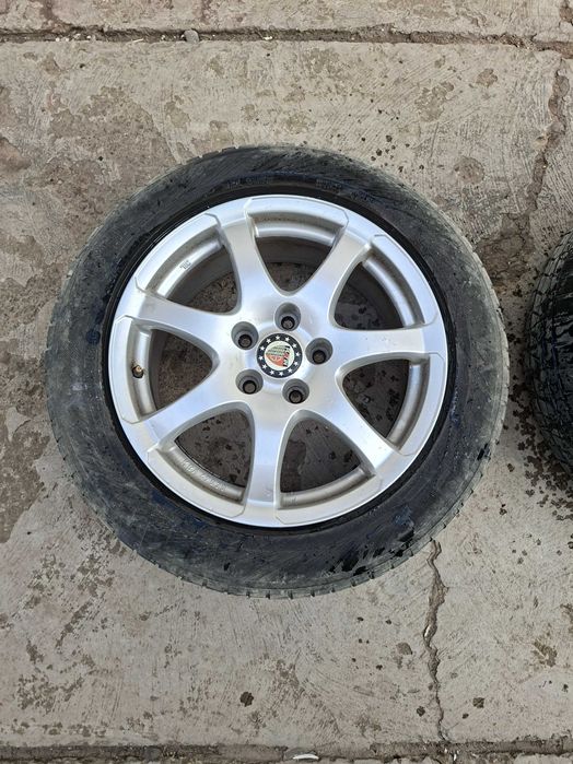 Set Jante Aliaj Anzio 17" + Anvelope Iarnă Yokohama 215/60 R17 (Duster, Qashqai, etc)