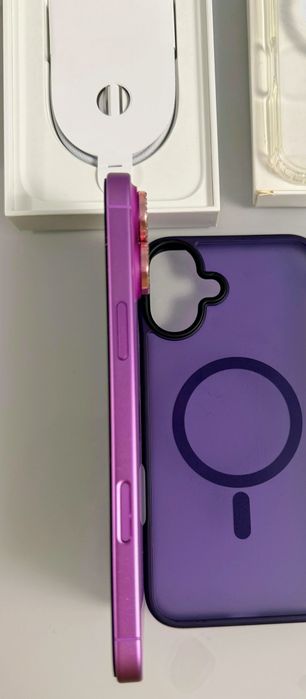 Vând iPhone 16 PLUS 256 GB Roz (Pink) garantie activa, 100% baterie si ExtraFull accesorii