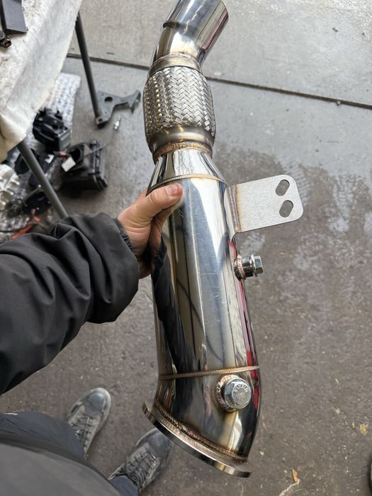 Downpipe bmw m240i m340i m440i g42 g20 g22 даунпайп B58B30 ген2