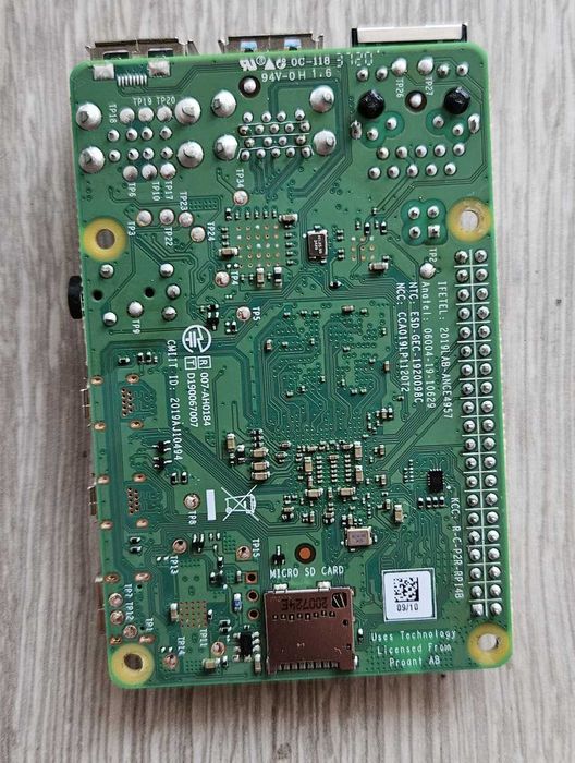 Placă de dezvoltare Raspberry Pi4 Model B, LAN, WiFi, Bluetooth, USB, micro HDMI 4GB 8GB