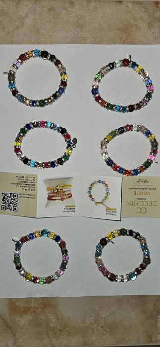 Brățări bijuterii din sticla  Murano