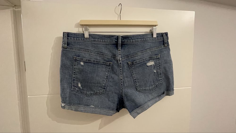 Дънкови къси панталони