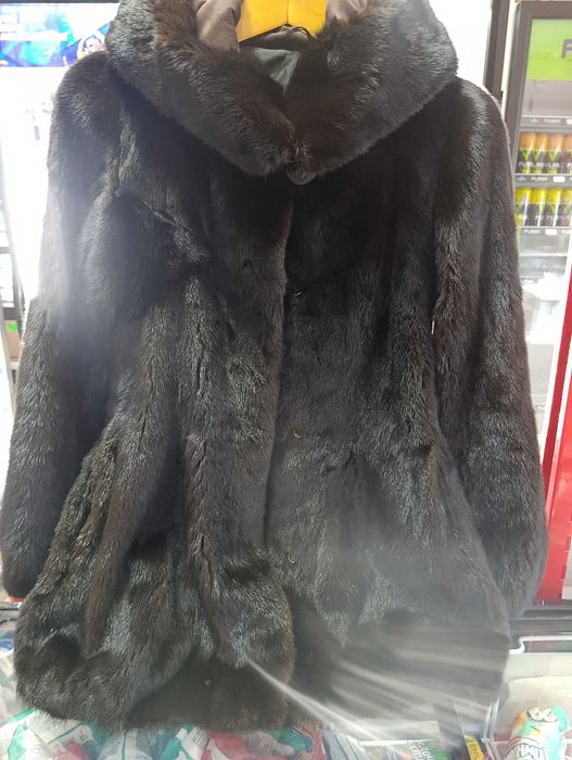 Норковая шуба б/у