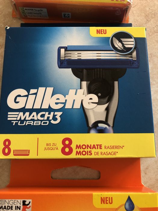 Gillette Fusion5 Power,Mach3 Turbo