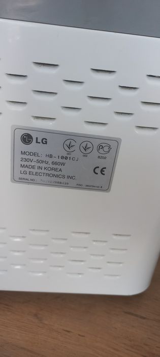 Хлебопечь LG. Корея.