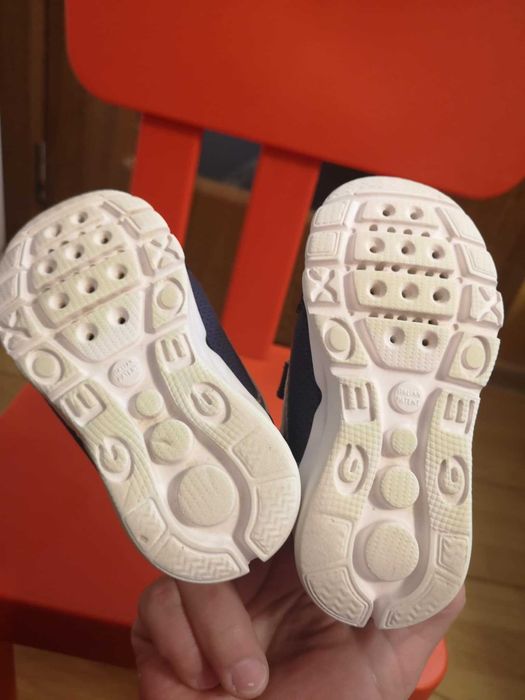 Adidași panza și piele, Geox, 21,13 cm