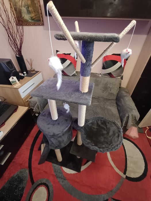 Ansamblu de joaca pentru pisici