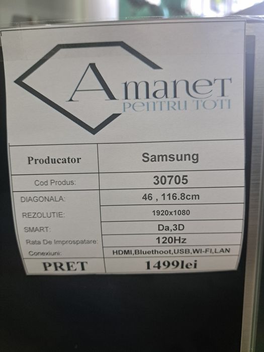 Tv Samsung Full HD , Smart ,camera incorporata