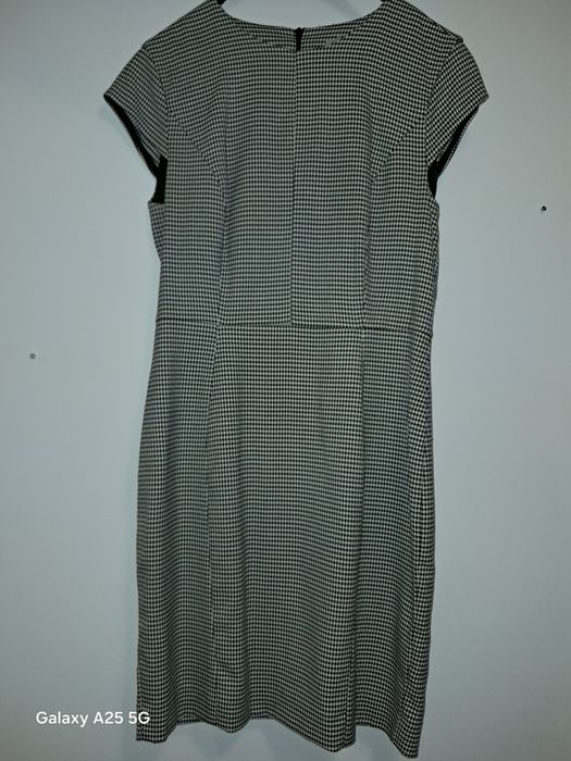 Rochie office cu sarafan si sacou