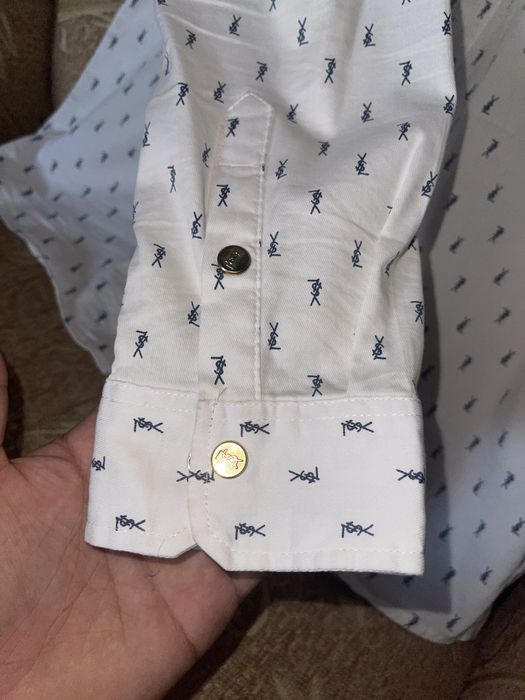 рубашка yves saint laurent mujskoy brendli firma