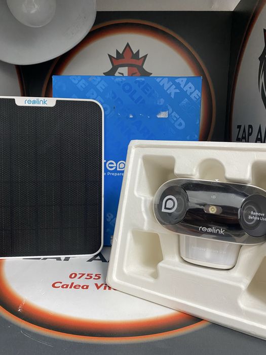 ZAP AMANET Vitan - Camera supraveghere - Reolink Argus cu panou solar