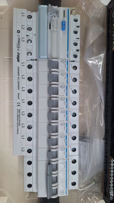 Hager CDS440D, diferențial 4P, 40 A, 30 mA, tip A.
