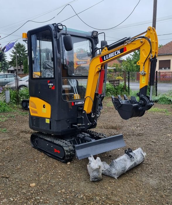 Excavator 1.7 tone~ Lubeck Ex-171/Cab.~Nou~Garantie 2 ani