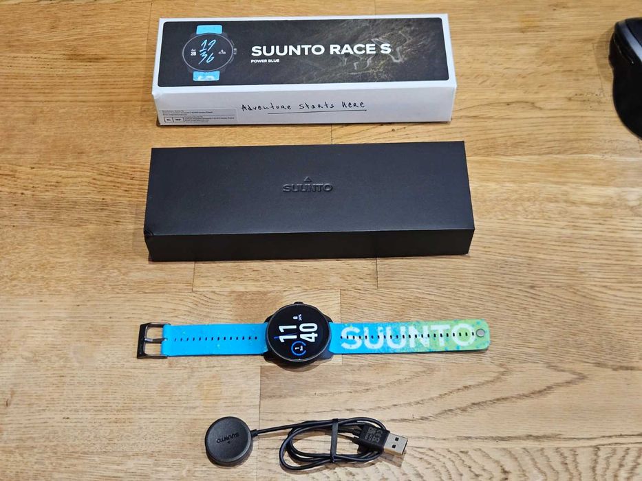 Часовник SUUNTO RACE S Power blue - гаранция