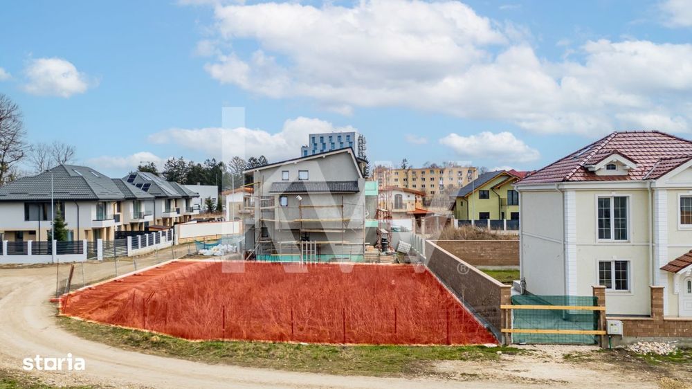 Teren intravilan cartier Tractorul, Brasov + proiect duplex P+2 ,Comis