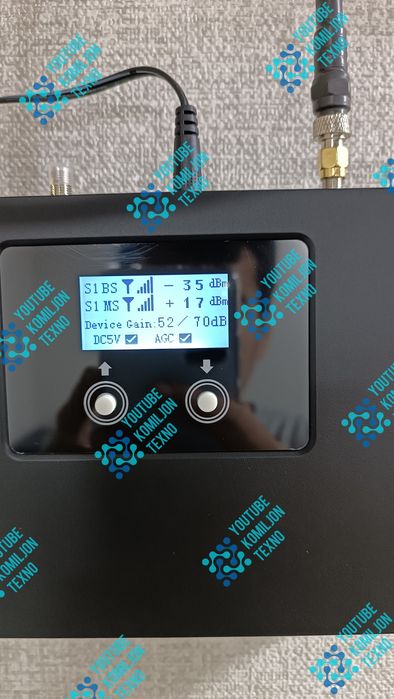 Усилитель сотовой связи репитер 2G 3G 4G сигнала