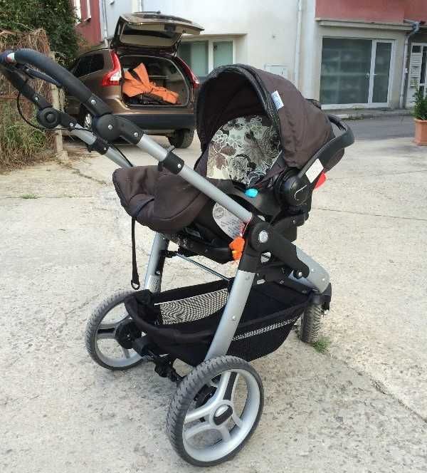 Комбинирана бебешка количка TEUTONIA 2 в 1, Пълен Комплект, Промо цена