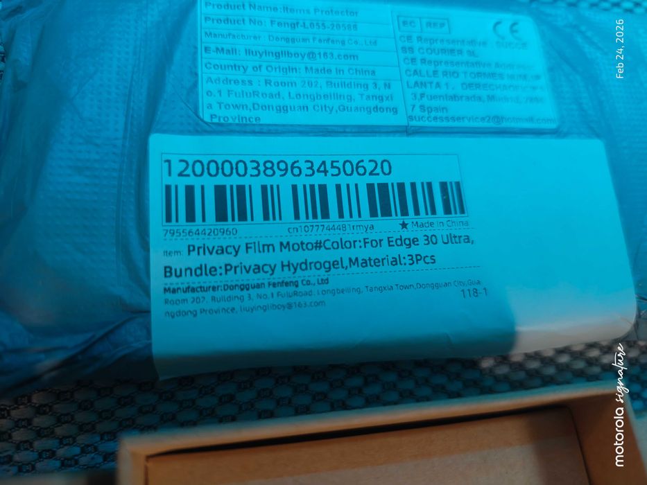 Motorola Edge 30 Ultra XT2241-2, 12+256GB, Interstellar Black