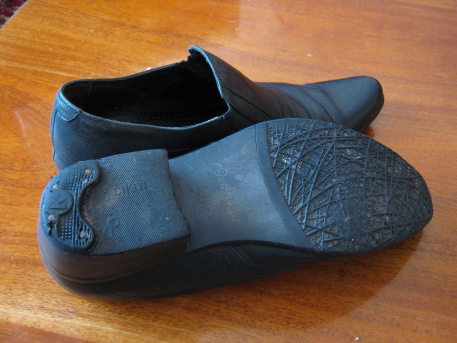 Туфли мужские, кожаные.