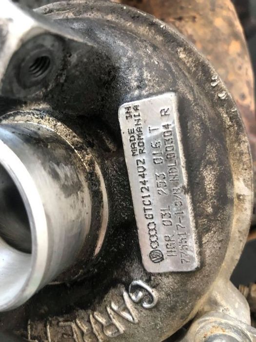 turbina 1.6 tdi cay mdm  vw passat b6 caddy 3 golf 6 audi a3 8p1 seat altea 5p1