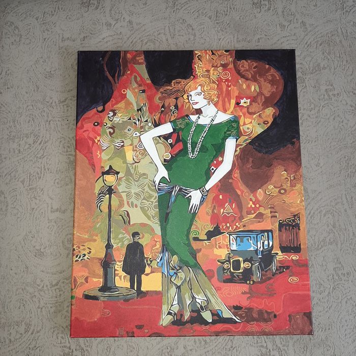 Картины акрилом на подрамнике 3000