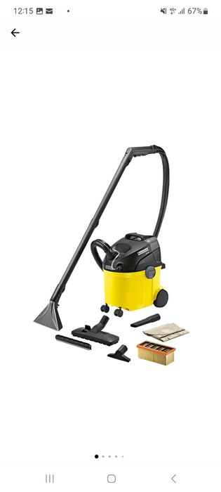 Aspirator cu spalare Karcher SE 5100, Aspirare umeda si uscata