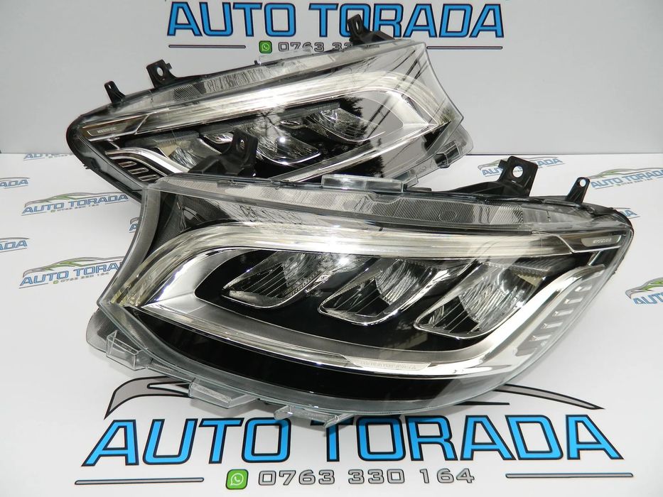 Faruri ,Far stanga dreapta Mercedes Sprinter Full Led an 2018 2019 2020 2021 2022 2023 2024 2025 2026 cod A9109069600, A9109069500