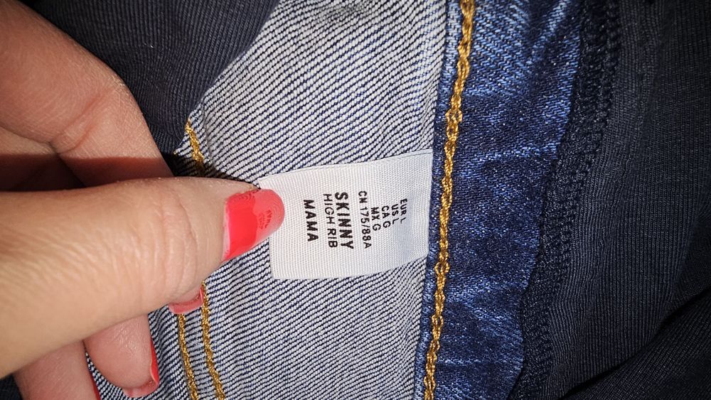 Дънки за бременни h&m