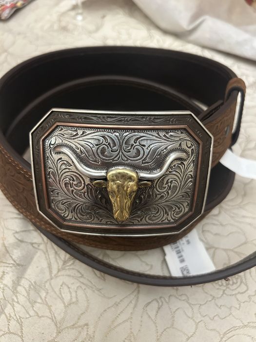 Curea cowboy originala piele naturala