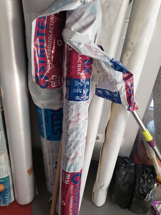 Vată Bazaltica, Folie aluminiu Italia caserata pt izolație 75mp/ 45 eu