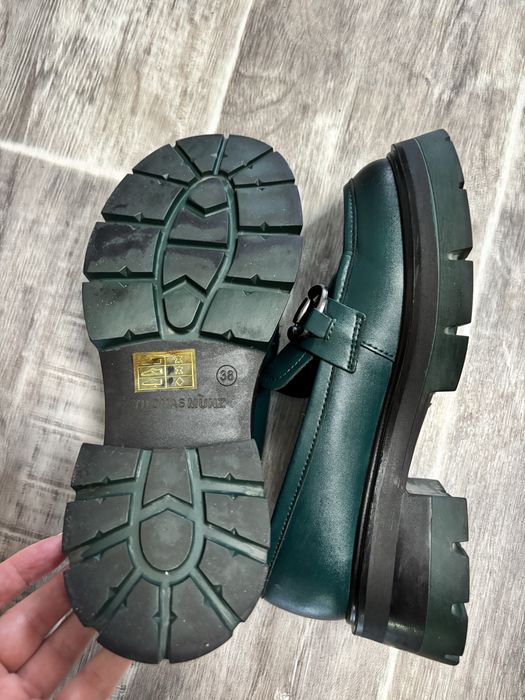 Лоферы, натуральная кожа, 38