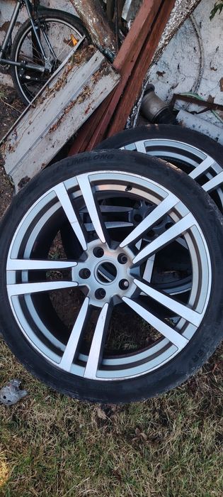Джанти 22 цола 5х130 Turbo II Design с гуми 285/35/22 за VW Touareg / Cayenne / Q7