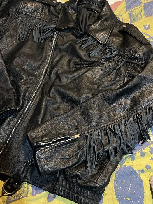 Set rar vintage din piele, confecționat manual jacheta si pantaloni