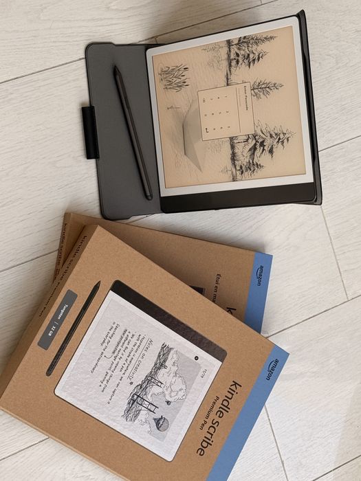 Kindle Scribe 32gb nou + husa piele