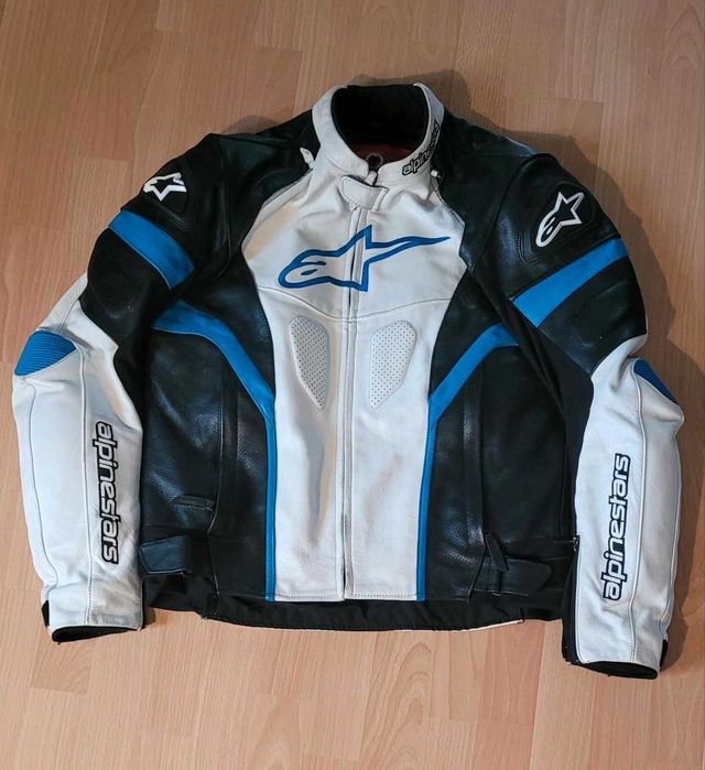 Geaca Moto Piele Alpinestars GP Plus R - 48=M / 52=L