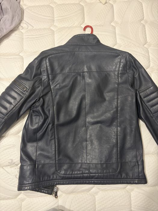 G-star raw jkt jet mfd biker leather jacket - кожено яке, мека телешка кожа