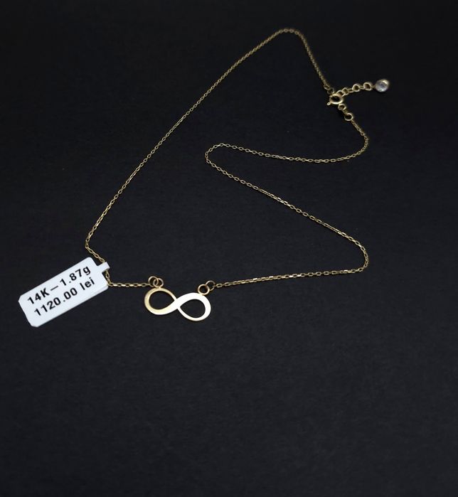 Bijuteria Royal lant din aur 14k 1.87 gr