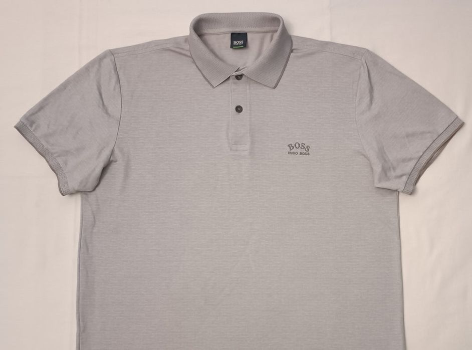 Hugo Boss Polo Shirt оригинална тениска XL Бос памучна поло фланелка