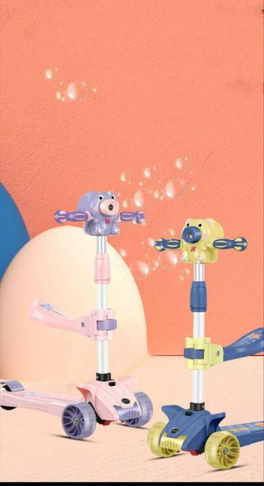 Trotineta cu lumini!