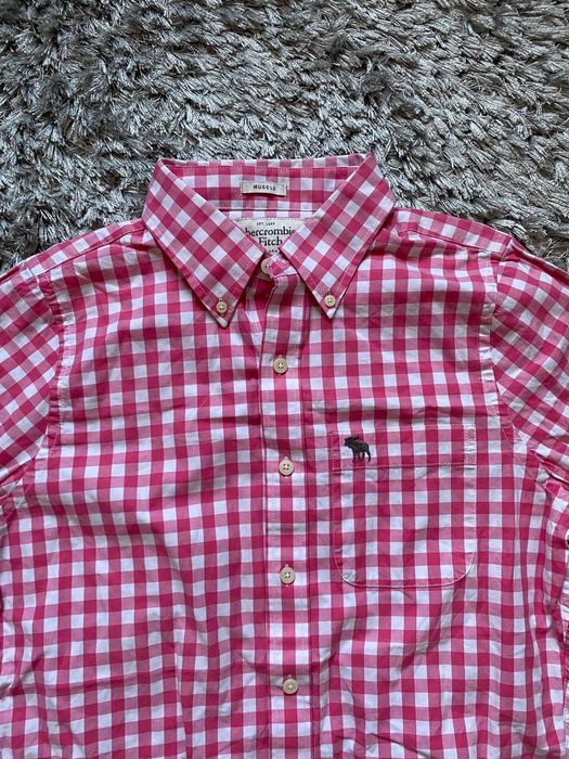 camasa abercrombie and fitch roz barbateasca