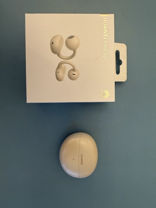 Casti Huawei FreeClip Beige