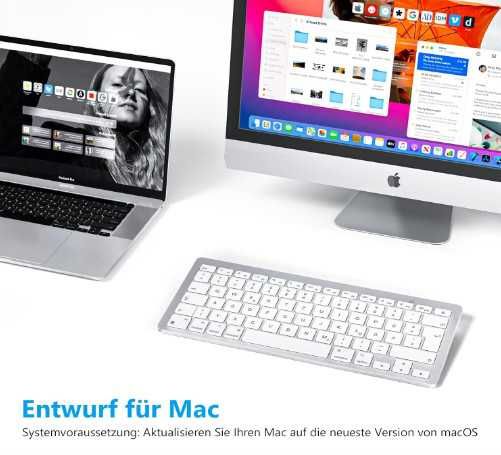 Bluetooth клавиатура OMOTON KB066 за Mac