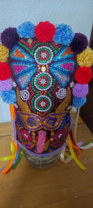 Кукерска маска, гугла,  ,Новодел, нова, Сурва, маскарад, Кукер