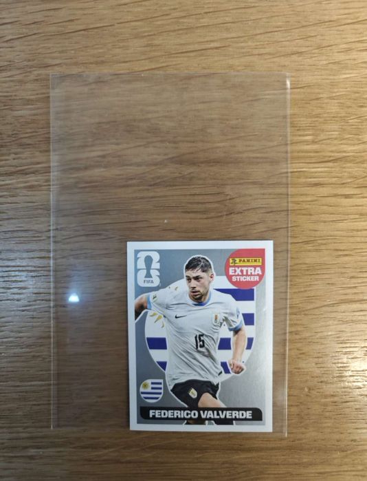 Federico Valverde Silver Extra Sticker Panini World Cup 2026