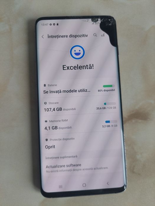 [S10] Vând Samsung Galaxy S10 DUOS de 128Gb perfect funcțional //poze