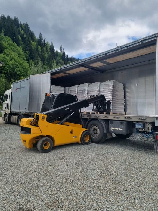 Motostivuitor cu braț telescopic jcb teletruck